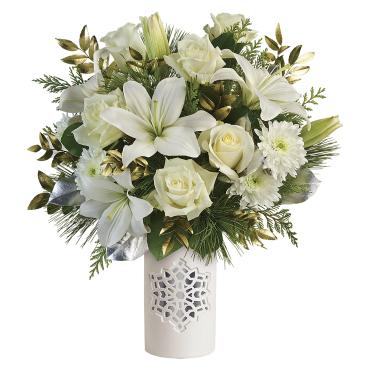 White Snowflake Bouquet