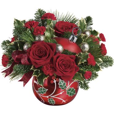 Deck The Holly Ornament Bouquet