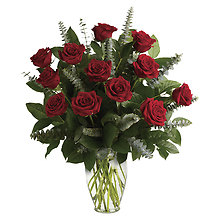 Eternal Love Bouquet 1 DOZEN  RED ROSES