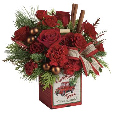 Merry Vintage Christmas Bouquet