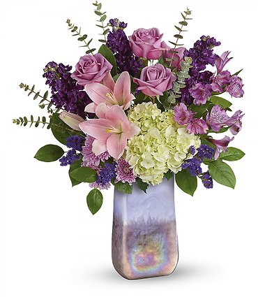 Purple Swirls Bouquet