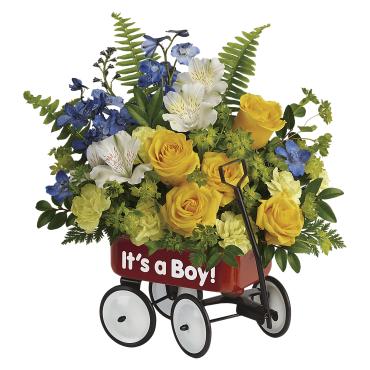 Sweet Little Wagon Bouquet