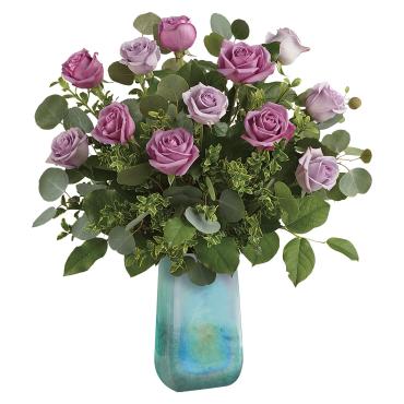 Watercolor Roses Bouquet