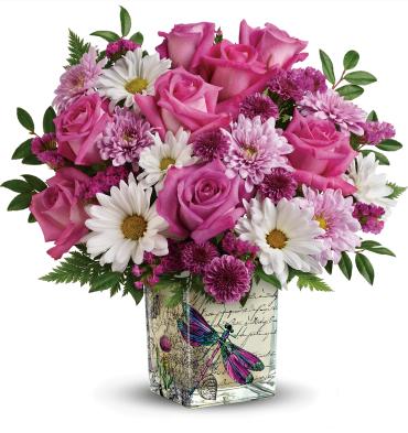 Wildflower In Flight Bouquet